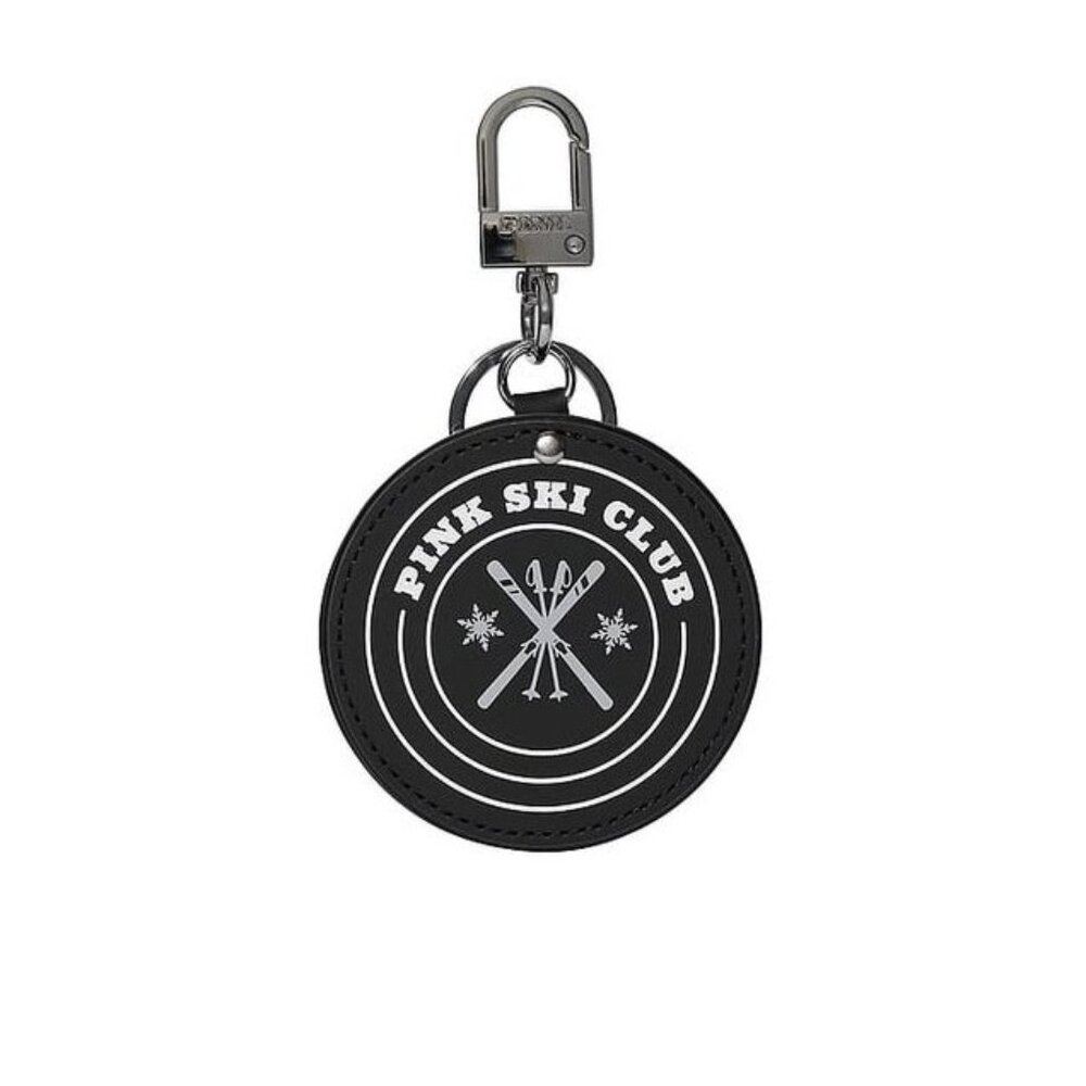 SEALED PINK Victoria's Secret Ski Club Mirror Keychain Charm